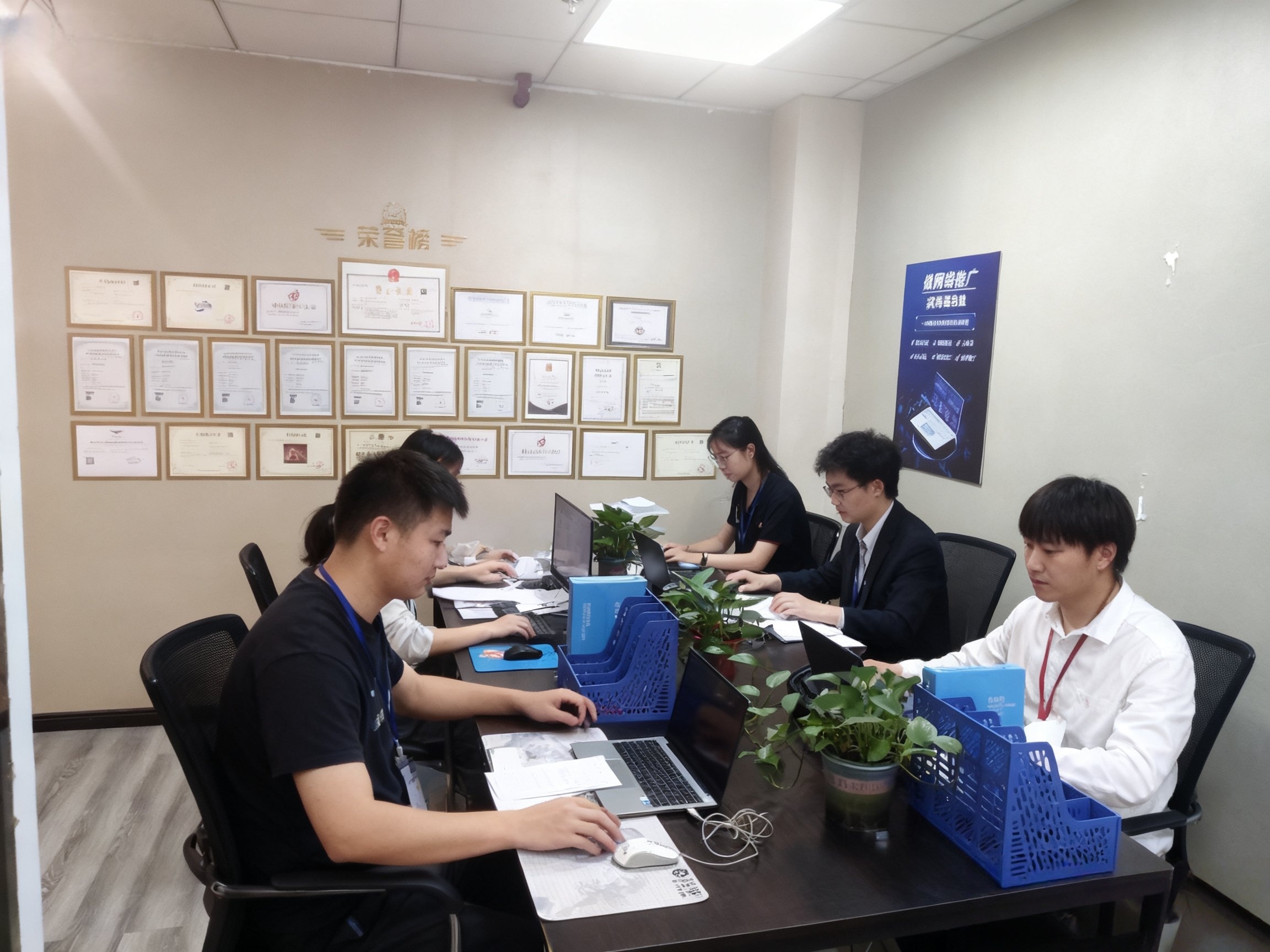 公司实拍画面一